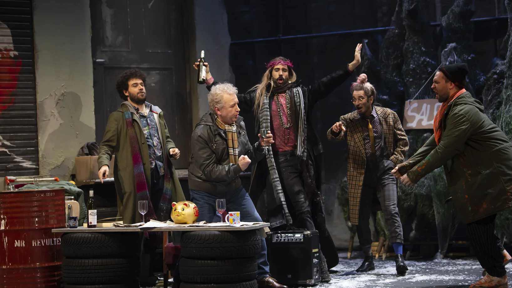 Davide Giusti, Alexander Vassiliev, Paull-Anthony Keightley, Gurgen Baveyan, Domen Križaj. (Foto ©Priska Ketterer)