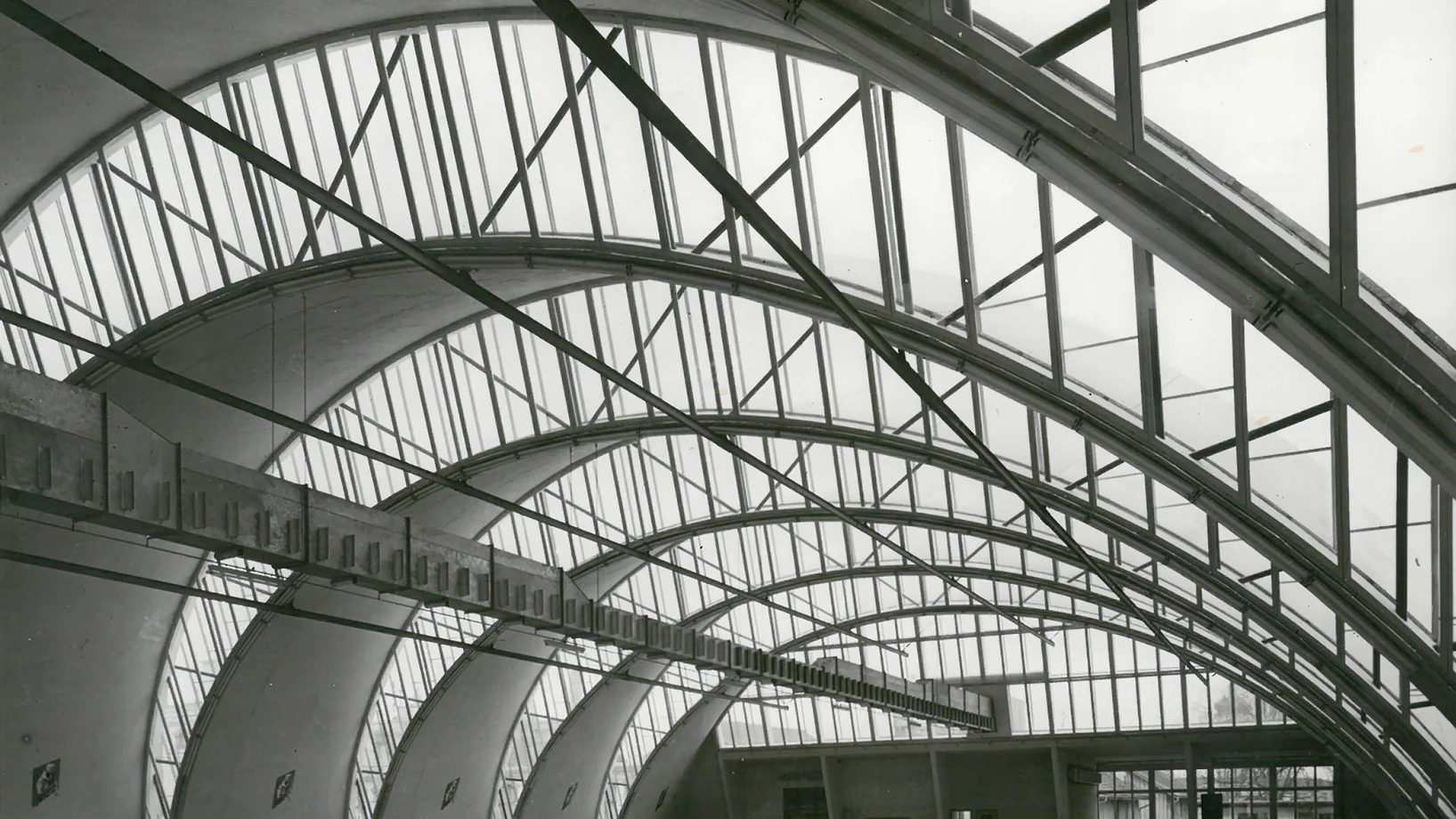 Gossau, Gummiband-Weberei, 1953–1955 © Foto: Beny Kotz. Archiv Danzeisen + Voser Architekten, Danzeisen + Voser, + Forrer Architekten, Forrer Stieger Architekten, St. Gallen