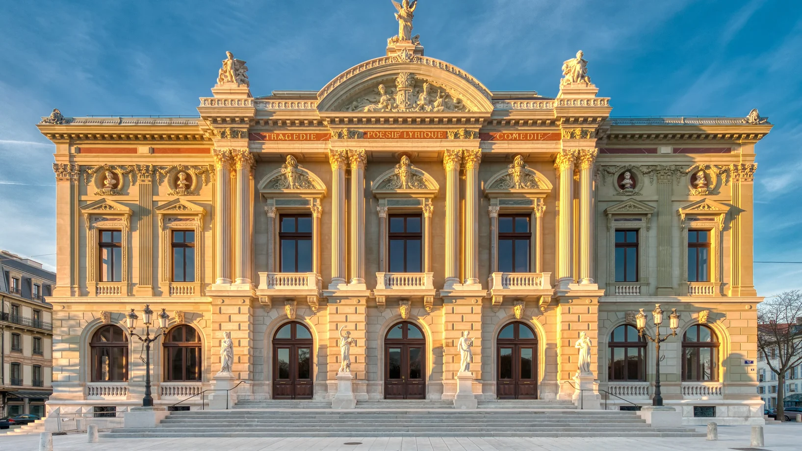 Jetzt wieder in voller Schönheit: das Grand Théâtre nach der Renovation; © GTG Fabien Bergerat