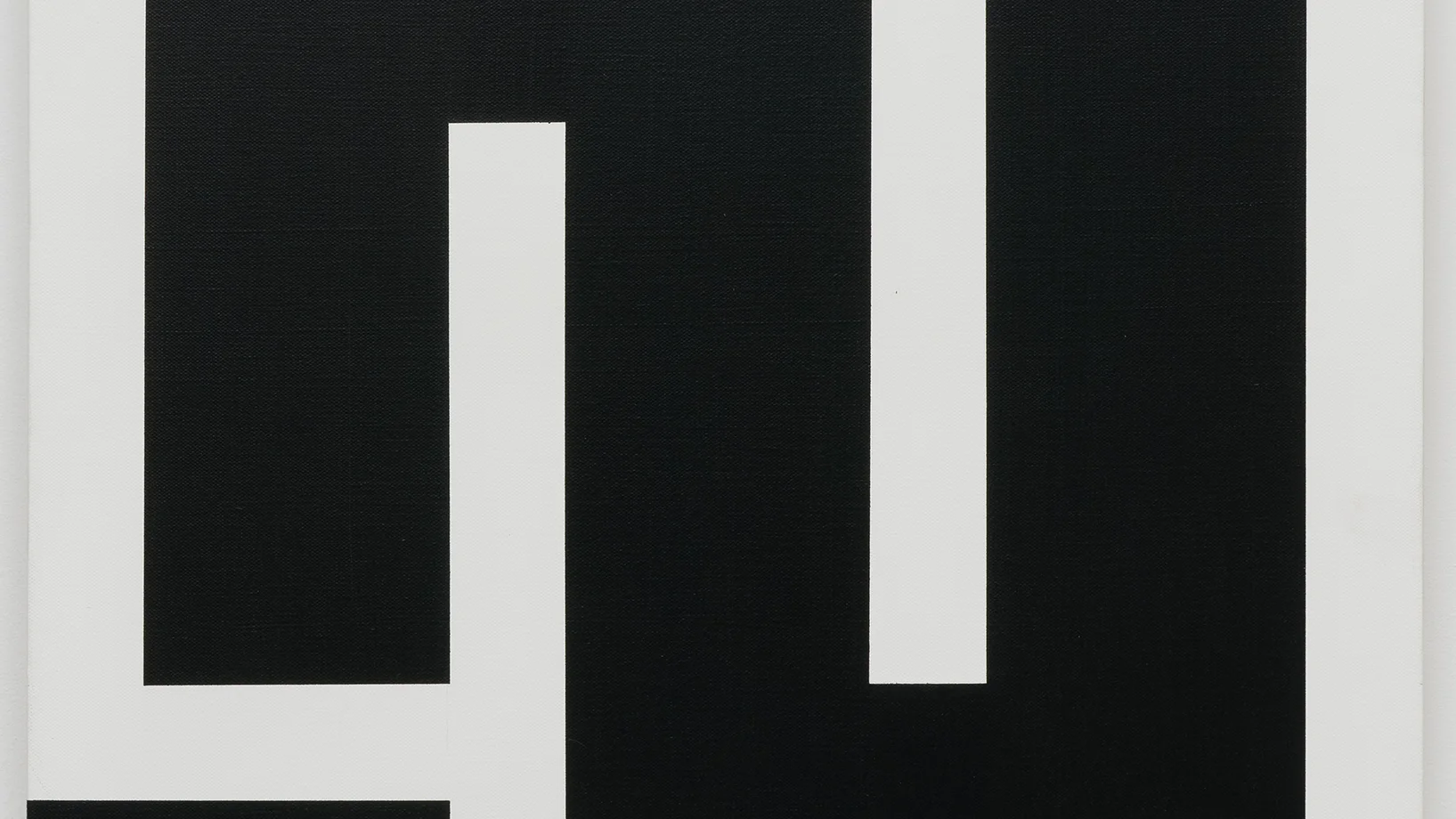 Julije Knifer: Sans titre (AP XI/2), 2002, Courtesy Julije Knifer Estate and Galerija Gregor Podnar, Berlin. © 2017 ProLitteris, Zürich; Julije Knifer Estate, Zagreb