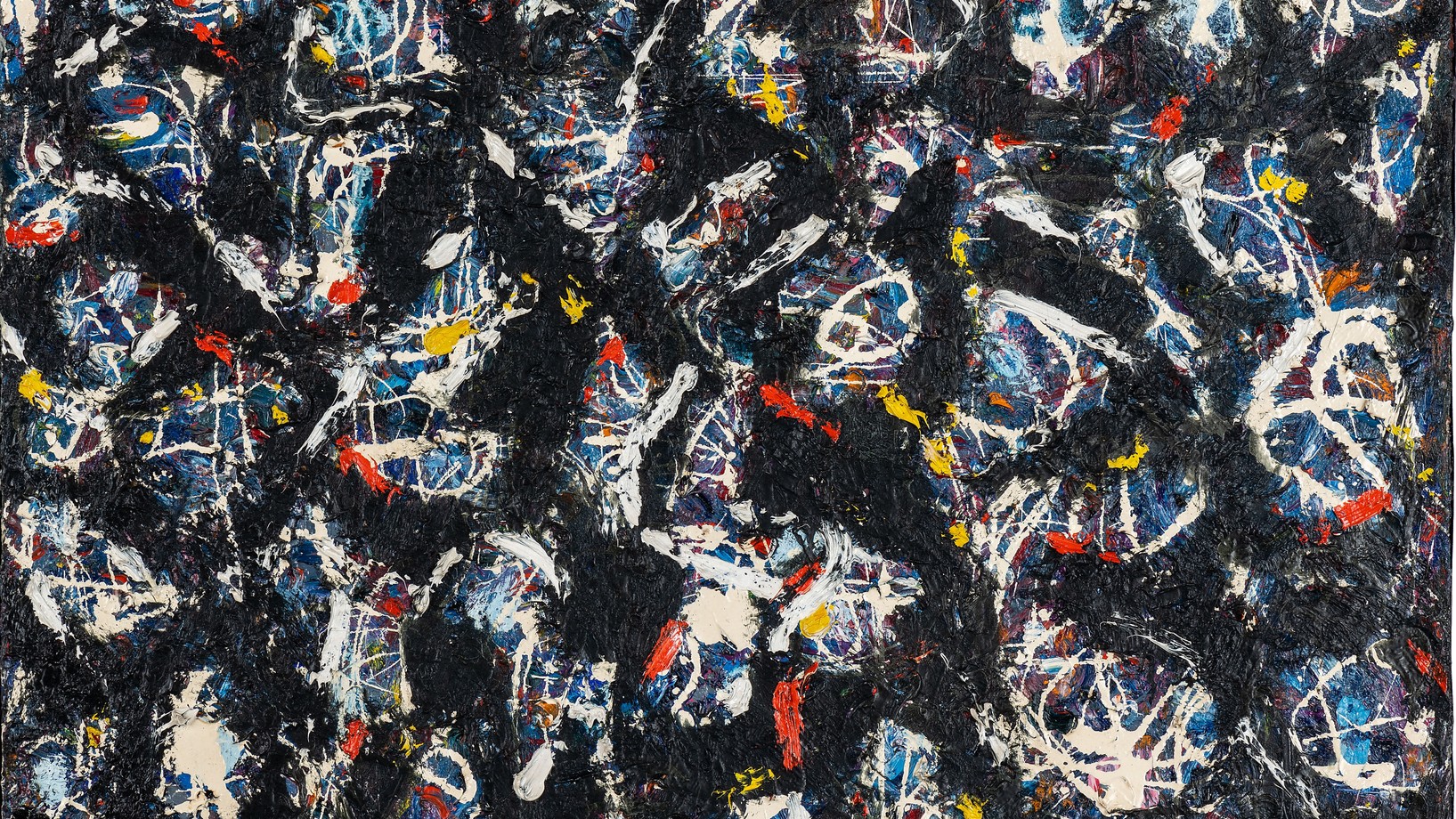 Lee Krasner: Abstract Nr. 2. 1946-1948. Öl auf Leinwand. 52 x 59 cm. IVAM. Institut Valencia d’Art Modern. Spanien. © The Pollock-Krasner-Foundation.