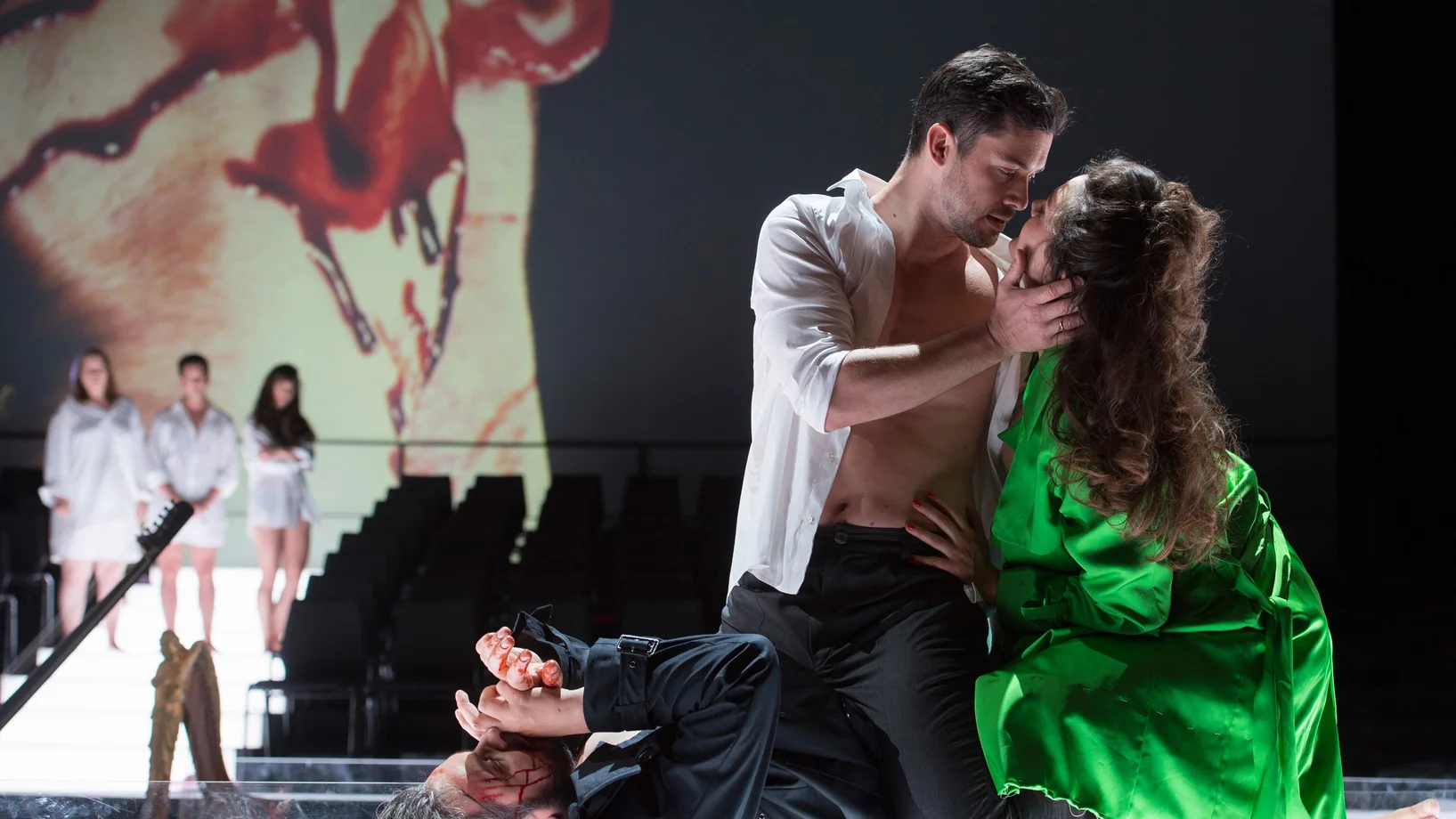Heisse Begierde: Poppea und Nero © Monika Rittershaus