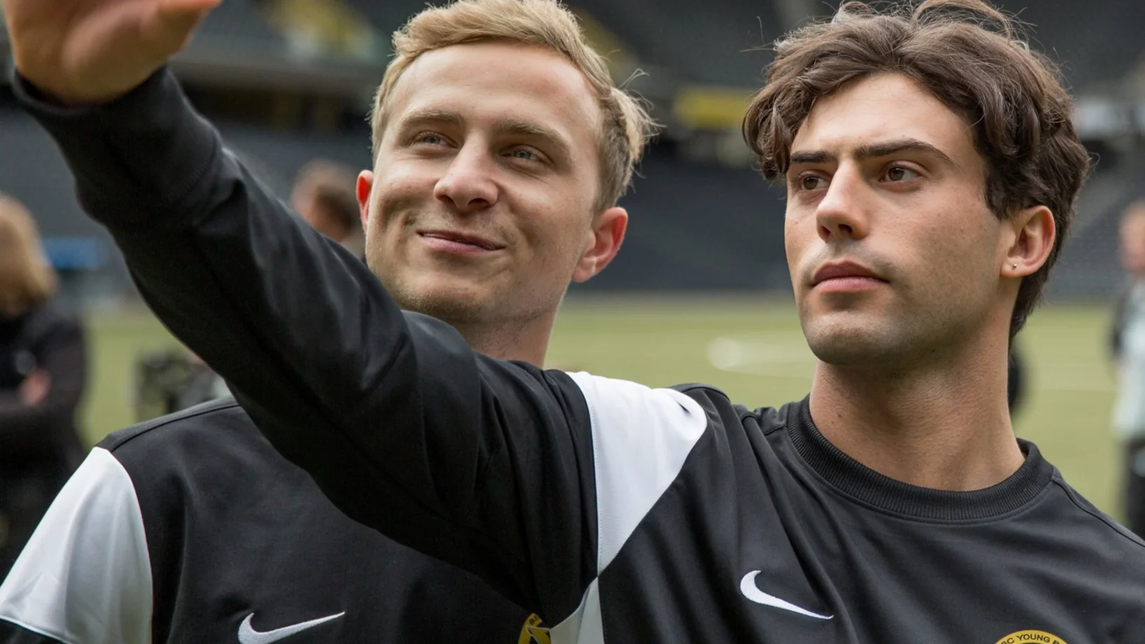 Max Hubacher (Mario), Aaron Altaras (Leon)