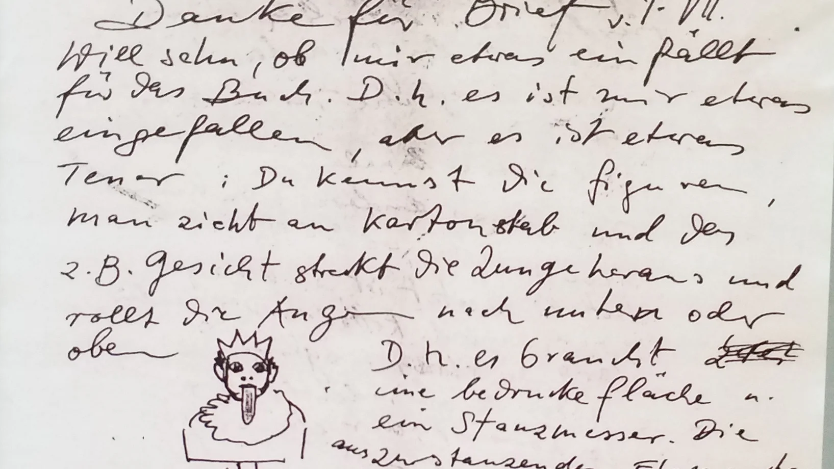 Meret Oppenheim an René Simmen: ein Brief mit ihren Ideen für ein  Buch