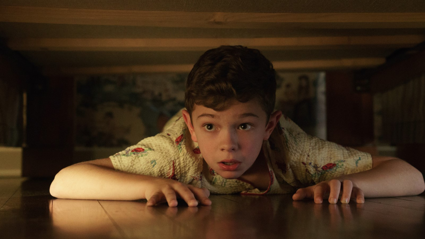 Noah Jupe in der Rolle des Nicky Lodge in „Suburbicon“