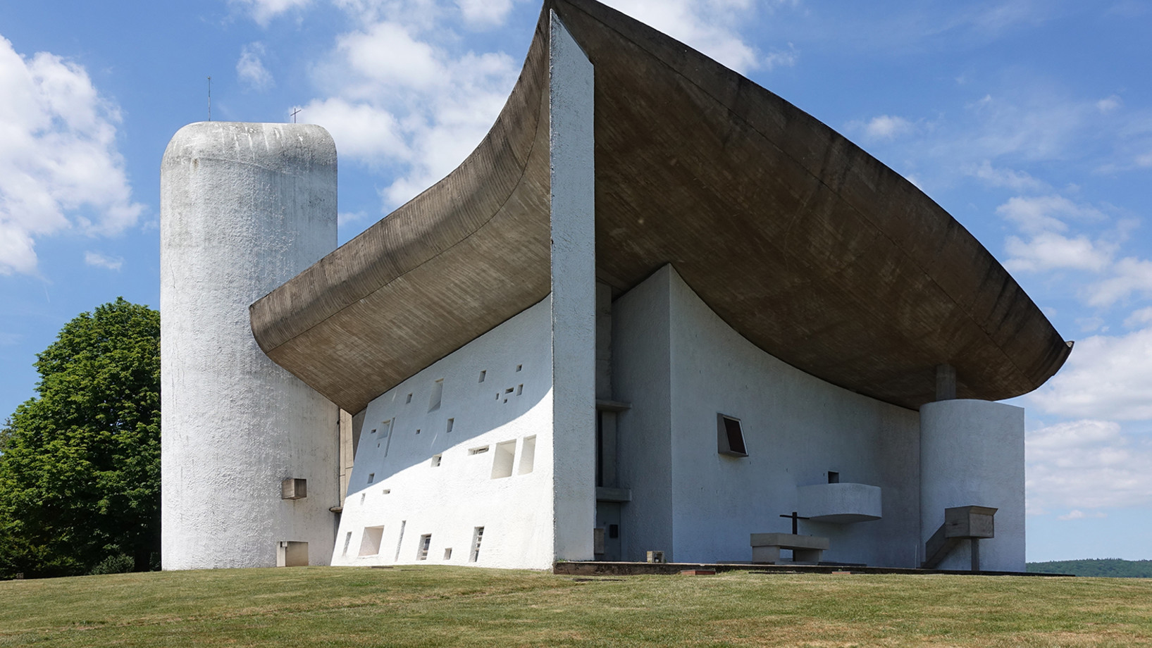 Le Corbusiers Kapelle Notre Dame du Haut, Ronchamp
