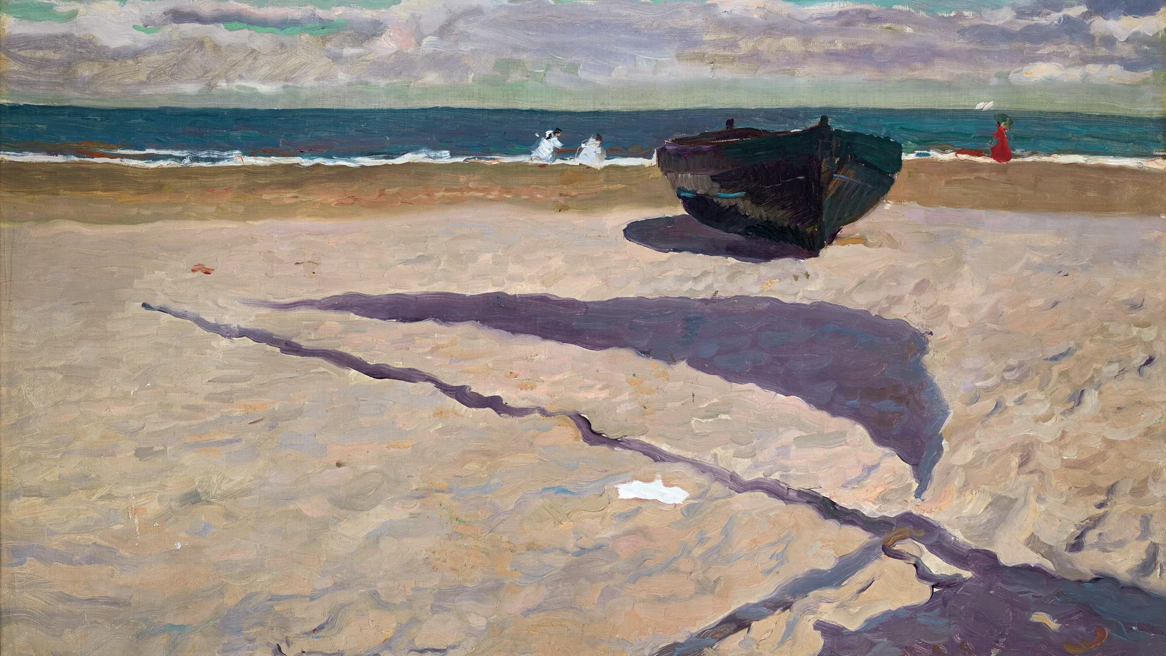Joaquín Sorolla y Bastida (1863–1923): Der Schatten der Barke, 1903; Öl auf Leinwand, 61,7 x 93 cm; Museo Sorolla, Madrid; Foto: Museo Sorolla, Madrid