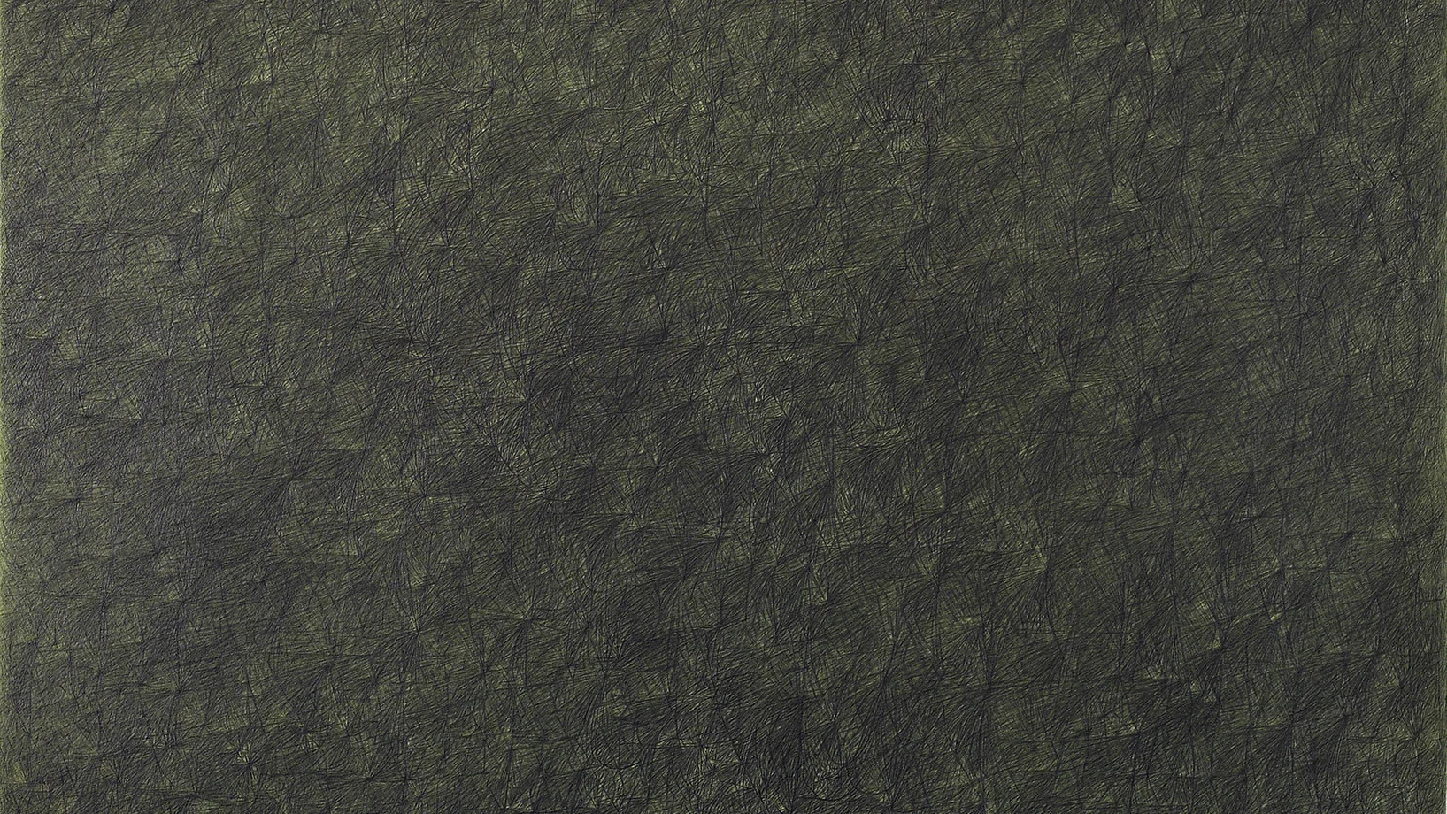 Peter Wechsler: WVZ Nr. XVIII, 03.III.–X.2004, Bleistift auf gelb grundiertem Arches-Aquarellkarton, 95 x 142,5 cm, Kunsthaus Zürich, © 2016 ProLitteris, Zürich (auf das Bild klicken, um die Darstellung zu vergrössern)